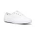 Keds Women's Champion Leather Lace-Up Sneaker, White, 6