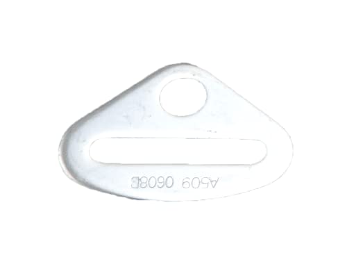 RaceQuip 700005RQP 2 in Delta Style Short Reach Bolt On Seat Belt End