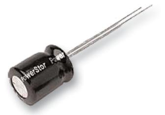 Capacitors - Supercapacitors / Ultracaps / Double Layer - CAP SUPER 1F 2.5V RAD - B0810-2R5105-R