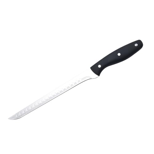 VoltShine Cuchillo jamonero 25 cm, Punta Afilada, Ideal para Cortar jamón y charcutería con precisión.