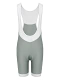 Miaeowve Kinder Jungen Mountainbike Gepolstert Shorts Radsport Trägerhose Fitness Grau 134-140