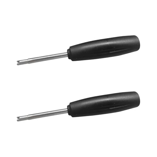 Image of KITUREK Valve Core Torque Tool, Valve Core Removal and Installation Tool, Single Head Tire Repair Tool to Avoid TPMS Damage (2PCS)