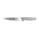 ICEL 5.5-inch Stiff Wide straight Edge Blade, Boning Knife, Grey Handle