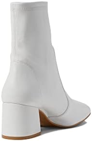 Stuart Weitzman Sleek 60 Sock Bootie White 9.5 B | Image 4