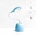 Lampada da scrivania, ricaricabile 4 in 1, luce 16 LED, portapenne, porta smartphone e power bank USB. Abat jour da comodino, lampada da tavolo senza fili, accessori scrivania