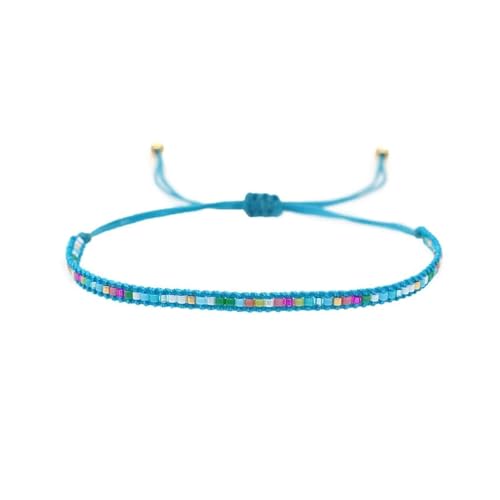 SHINUS BOHO Bead Bracelets For Women Trendy Holiday Handmade Wax Rope Chain Fashion Y2K Party Jewelry Friendship Gifts