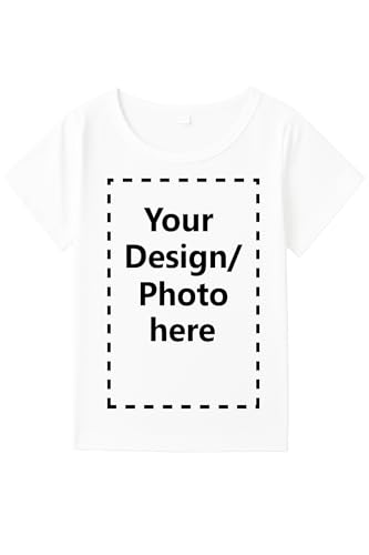 JOPHY & CO. T-Shirt Personalizzabile in Cotone, Maglietta Personalizzata con