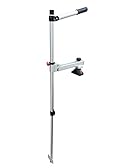 Brocraft Telescopic Transducer Pole with Deck Mount/Telescopic Transducer Pole Transducer Mount/Universal Live Sonar Transducer Mount/Livescope Mount