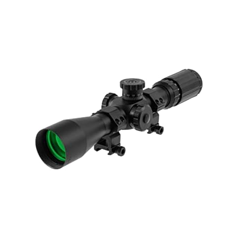 BESTSIGHT 4-14X44 FFP Rifle Scope First Focal Plane Riflescope for Hunting,Fully Multi-Coated Lens,Wind and Elevation Adjust, tub 30mm Diameter(Milling Reticle) Cover
