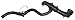 Mechanics Choice Lower Radiator Coolant Hose for 2012-2017 Fiat 500 (1.4L 4 Cylinder)