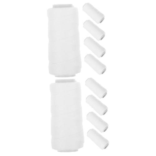 BIUDECO 2sets Threading Machine Thread Hair Threading Tool Cotton Thread for Facial Hair Removal 5rolls*2