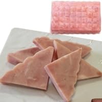 福生ハム 角プレスハム(オールポーク) 約1KG×1本 (単品) (Vandroロゴ付包装)