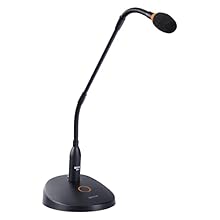 BOYA BY-GM18C Cardioid Condenser Gooseneck Microphone is tailored for speech, lectures, video conferences, meetings and more. Condenser microphone with flexible 18-inch bi-fold gooseneck design and detachable base with power switch. The BY-GM18C Podi...
