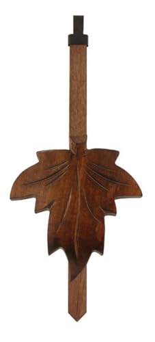 Generic 652223337763 Tools And Replacement For Clock. New German Cuckoo Clock Maple Leaf Pendulum Large Leaf 3 Inch cover