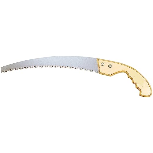 Image of Heavy Duty Garden Hand Pruning Saw Cutter | | Comfort wood Handle | Designed for Single-Hand Use | Perfect for Trimming Trees, Pruning Tree Branch and More