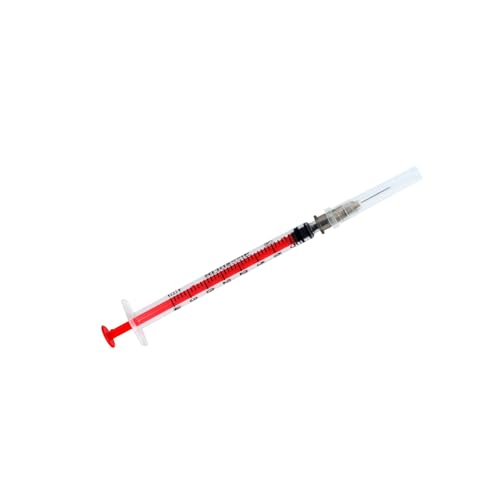 Jeringa de insulina 1 ml - Versiones U-40 de uso único - Caja de 100 piezas