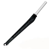 Horquilla rígida de carretera: la horquilla está hecha de material de aleación de aluminio de alta resistencia, la resistencia está más allá de la imaginación y el peso es de aproximadamente 659 g, lo que hace que conducir sea más fácil y agradable.