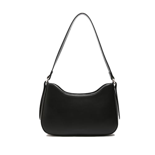 Aucuu Sac Porté épaule en Cuir Véritable pour Femme, Sacs à Main à Bandoulière Tendance avec Bandoulière Réglable,Sac Fourre-tout Rétro Décontracté, Sacs à...