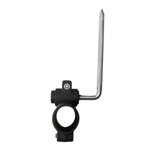 Menolana Electronic Drum Tom Arm, Percussion Mounting Arm L Rod Easy Install Professional Sturdy Electronic Drum Stick for Performance
