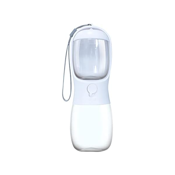 2 in 1 Portable Dog Water Bottle with Food Container Pet Drink Feeder Travel Leak Proof 300ml Water Dispenser Sack (White, One Size) 2 in 1 Portable Dog Water Bottle with Food Container Pet Drink Feeder Travel Leak Proof 300ml Water Dispenser Sack (White, One Size)