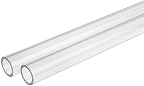 Hanture Acrylic Round Tube 30cm Length Clear Acrylic Plexiglass Lucite Tube Id 12 mm & Od 18 mm (Id 1.2 x Od 1.8 cm)