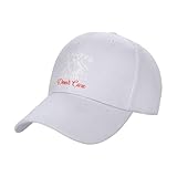 Coaster Hair Don T Care Funny Amusement Park Baseball Cap for Women Men Adjustable Outdoor Casual Sun Hat Dad Golf Cap White