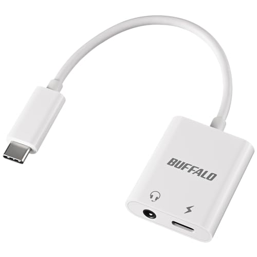obt@[ I[fBI ϊ A_v^[ USB Type C to 3.5mm PD[d 100W nC] DAC ϋv iPhone 16Ή zCg BSMPCPD355WH
