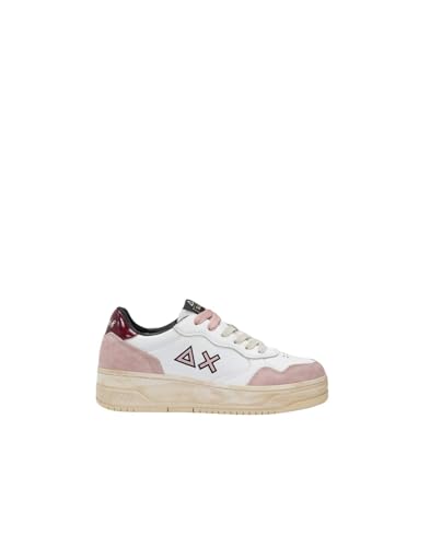 Basket Love Lady SUN68 marchez sans douleur en cuir doré stylé