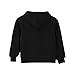 AIMAOMI girls halloween shirt Oversized Hoodies for Teen Girls Trendy Fashion Long Sleeve Gradient Hooded Sweatshirt Kid Preppy Clothes(Black, 18-24 Months)