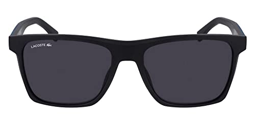 Lacoste Rectangle Sunglasses for Men, Black