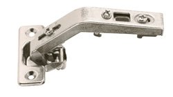 Concealed Hinge, Opening Angle 60D, Pie-cut Corner, Clip On