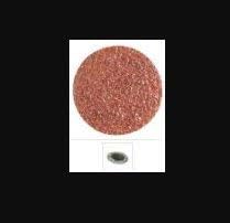 Gemtex GMA-21220405 2 a Type Aluminum Oxide Type R Plastic Roll-on Locking Style 50 Grit Mini Resin Fibre Disc