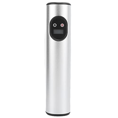 Air Mattress Pump, Rechargeable Air Pump Small Compact for Bicycle for Ball Inflatable for Car(Silver)