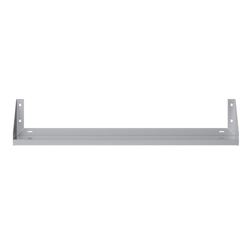 Image of AmGood Stainless Steel Wall Shelf with Side Guards (60 inch Long x 12 inch Deep)