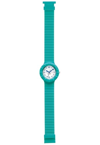 HIP HOP, Numbers Kollektion, Damenuhr in Mojito-Grün, Auswechselbares Silikonarmband, Praktische Schließe, 32mm Gehäuse, Quarz-Uhrwerk, Wasserdicht, Längenverstellbar, Wasser-Grün