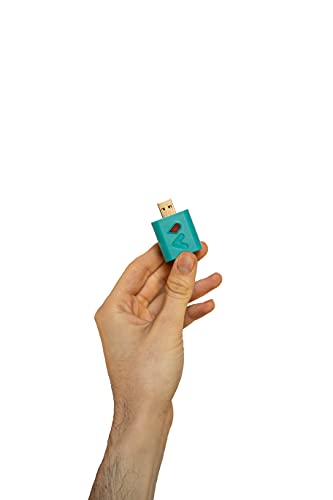 Witty Battery Saver, Duplique a duração da bateria do seu Smartphone, Compatível com Android, Iphone, iPad, Smartwatch, Samsung, Tablet, Huawei, USB (Pack x 1, Turquesa)