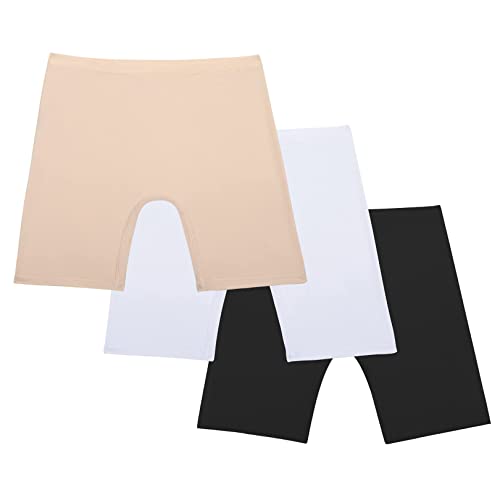 Image of Ekouaer Boyshort Panties Women's Soft Underwear Briefs Invisible Hipster 3 Pack Or 4 Pack Seamless Boxer Brief Panties S-XXL