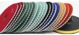 Granite Diamond 4" Inch Polishing Pads Wet/Dry Set of 15+1 Backer Pad Best Value Concrete Marble Travertine Terrazzo Engineer Stone counter top floor renew