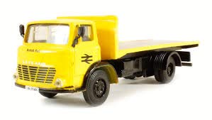 Supreme Models LEYLAND TERRIER TRUCK MODEL LORRY BRITISH RAIL FLATBED 1:76 SIZE DA80 BASE BT T3