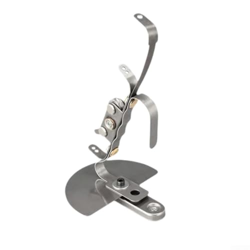 UrbanHui Alimentatore TIG ad angolo regolabile per apparecchiature di saldatura, strumento portatile in metallo con rotella zigrinata per saldatori MIG/TIG, argento