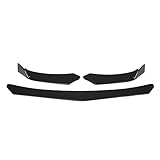 Protección efectiva: este conjunto de labios del divisor de parachoques frontal de automóviles funciona para la protección de golpes y la absorción de golpes. Protege su automóvil a partir de colisiones causadas por arañazos, colisiones y cualquier lesiones accidentales.