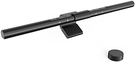 MELIFO Monitor Light Bar,Monitor Light with Remote Control,Screen Light Bar with Auto-Dimming,No Screen Glare Monitor Lamp Bar,Desk Lamp for Work and Office