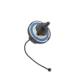 Include un supporto dedicato per il tappo sul lato interno dello sportello del carburante. Spesso presenta simboli stampati che indicano il tipo di carburante.
