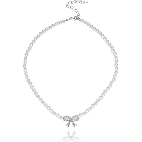 Generic Boho Butterfly Pearl Necklace Cover
