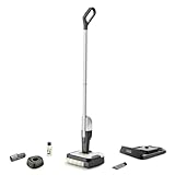 Nella confezione: FC 2-4 Cordless, Batteria 4V intercambiabile, 1 Rullo in microfibra giallo per tutti i tipi di pavimenti, Detergente RM 536 universale 30 ml, Stazione di parcheggio, Caricabatterie, Spazzolina per la pulizia.