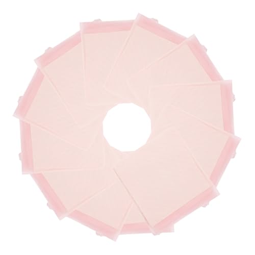 BESPORTBLE 50 Piezas Alfombrilla para De Mascotas para Cachorros De Perro De para Perros para Perros Pañal para Mascotas Rosa De PVC