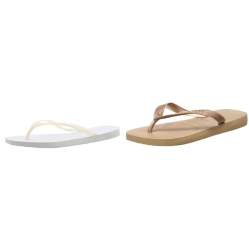 Havaianas Slim Femme Blanc 39/40, tongs élégantes pour l'été
