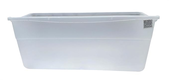 Image of Refrigerator Vegetable Box Compatible with LG Single Door Fridge 165L to 215L | Durable Transparent Crisper Drawer Replacement | Easy Fit & Sturdy Build (Single Door 1)