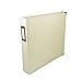 We R Memory Keepers Classic Leather 3-Ring Album, 12 by 12-Inch, Vanilla