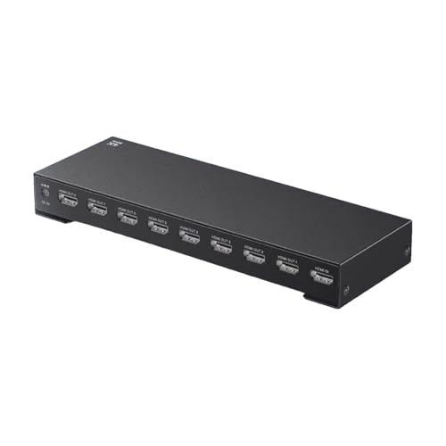 Répartiteur HDMI 1x8 boîtier métal 4K pour affichage multi écran